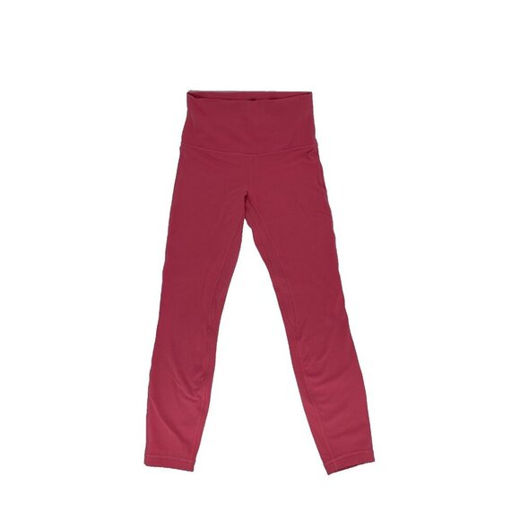 LULULEMON Align Leggings Crop 21” Pant Guava Pink womans size 6 W6GHS - Picture 2 of 7